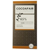 CocoaFair 65% Dark Chocolate with Hazelnuts
